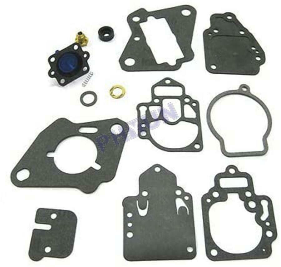 For Mercury 6-25hp 2cyl Carburettor Gasket Kit Replace Part# 1395-97611