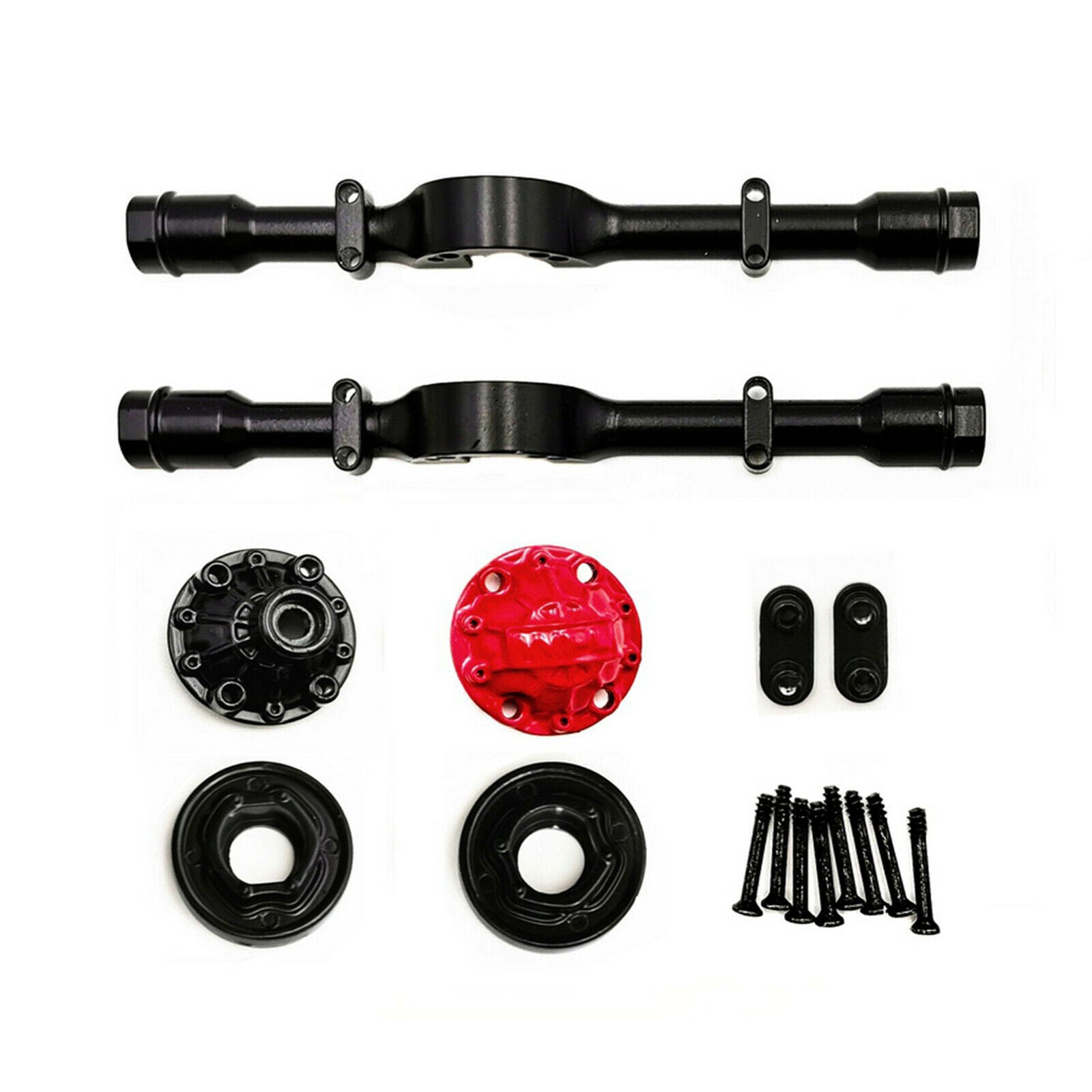 Metal Rear Axle Housing Drive Shaft Upgrades Fits WPL D12 RC Truck Parts