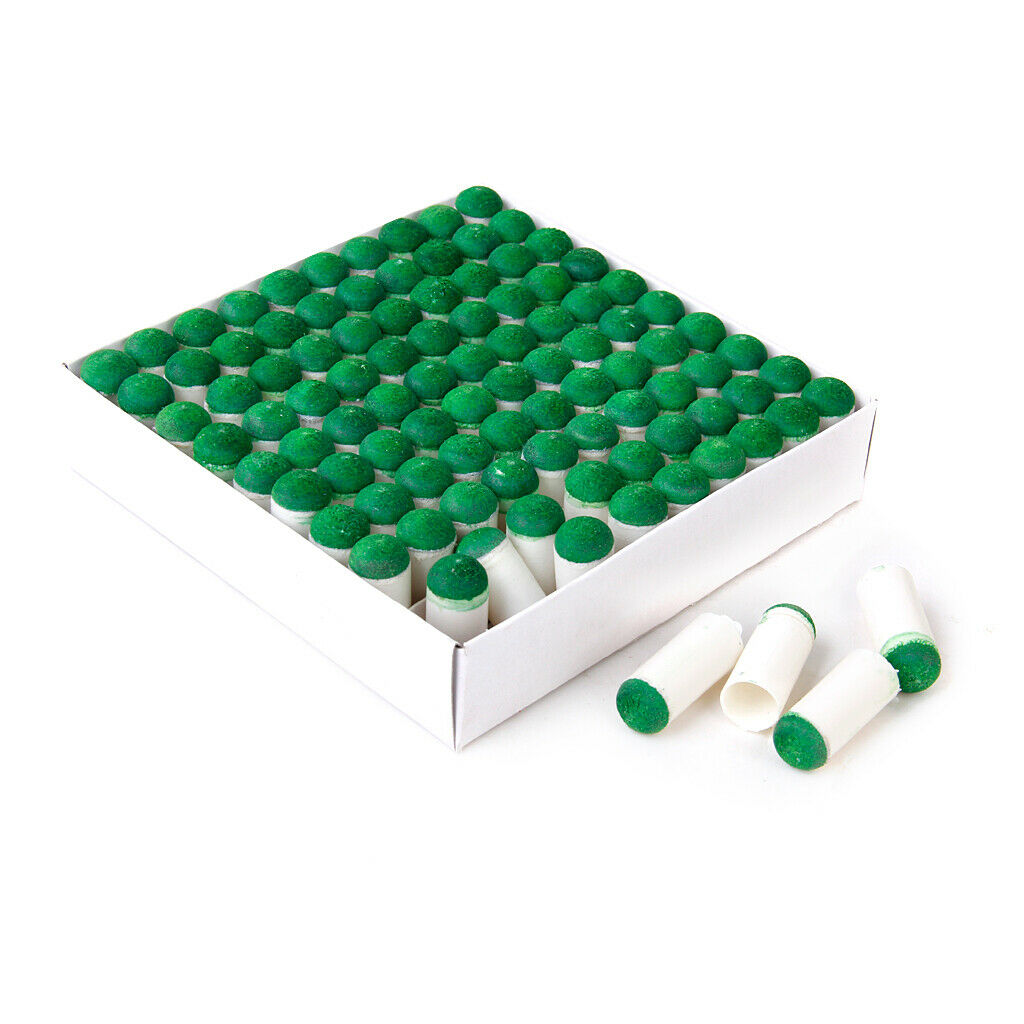 100PCS 10mm Push-on snooker tips pool cue stick slip-on tips