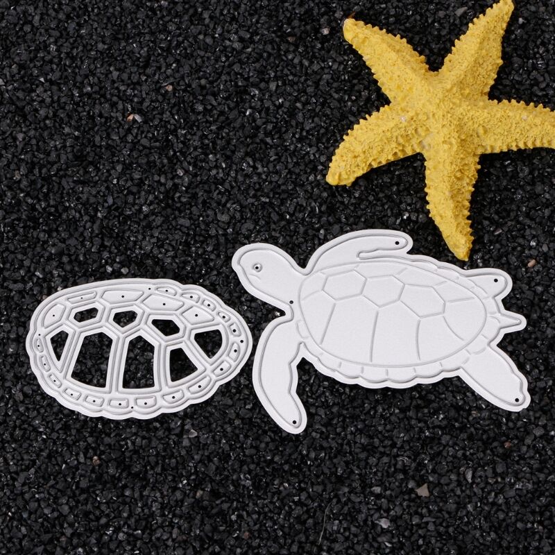 Turtle Metal Cutting Dies Stencil Scrapbook Paper Card Craft Embossing DIY