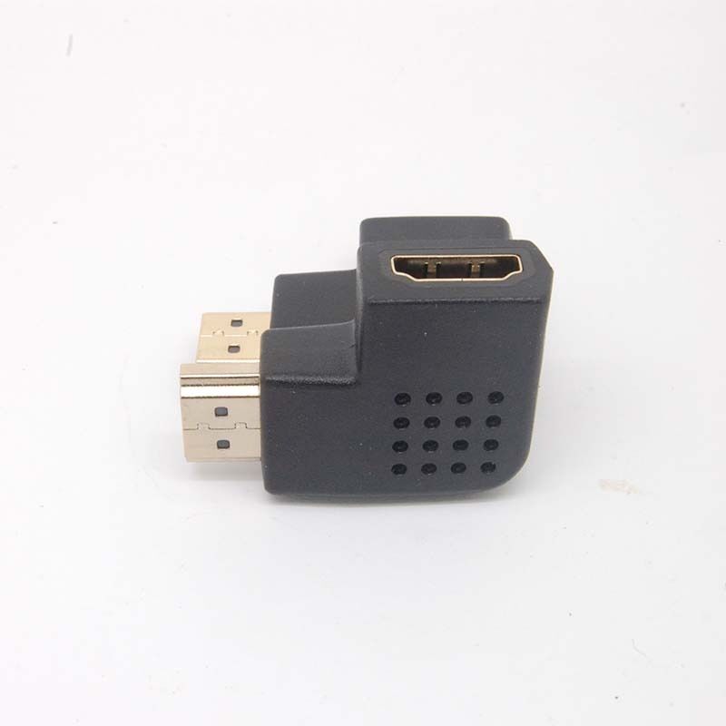 90 Degree Right Angle Male to Female Adapter Cable Connector Coupler HDMI HDTV