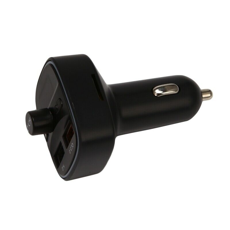 Bluetooth FM Transmitter Wireless Radio with QC3.0 Fast Charging Car Charger MU8