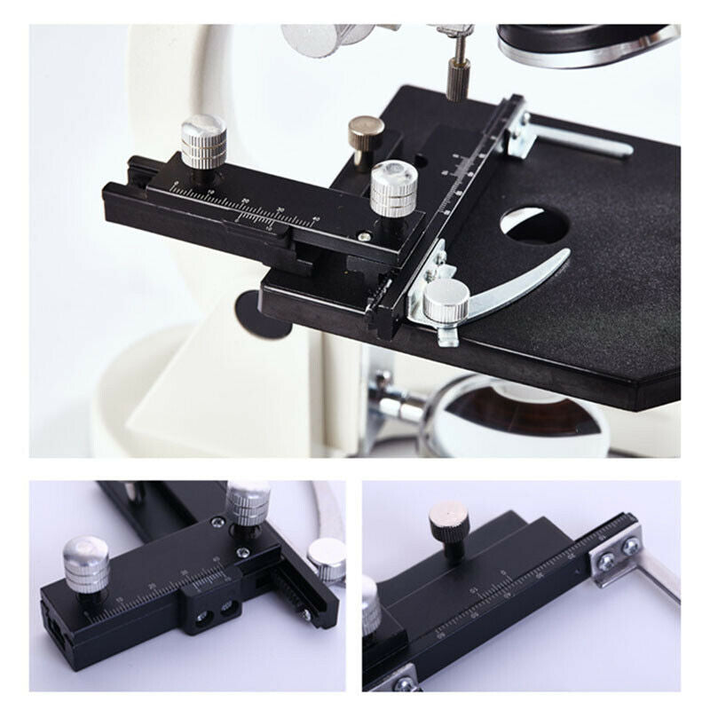 Biological Microscope Parts Mechanical Stage X-Y Moveable Stage with Scales