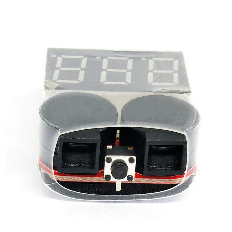 1S-8S 2 in 1 Lipo BEEPER Battery LED Voltage Meter Tester Alarm Spannungs.l8
