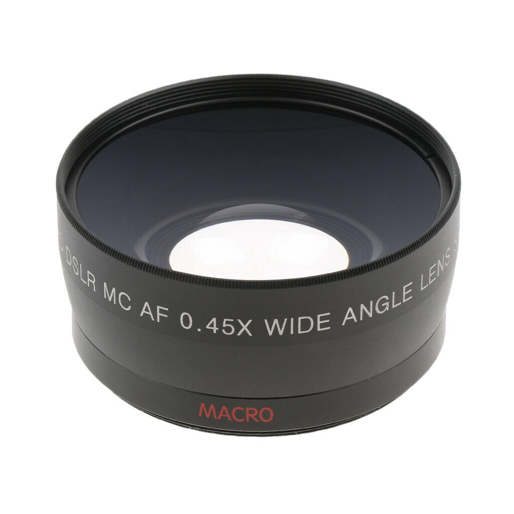 58mm 0.45x Wide Angle Lens with Macro for Canon 110D 550D T1i T2i T3i XSi