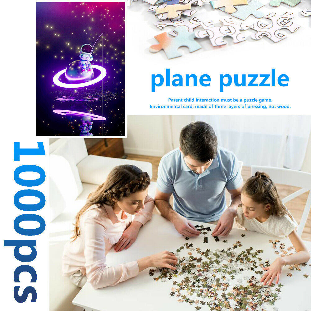 1000pcs DIY Star Sky Robot Puzzle Educational Learning Assembling Toys Gift @