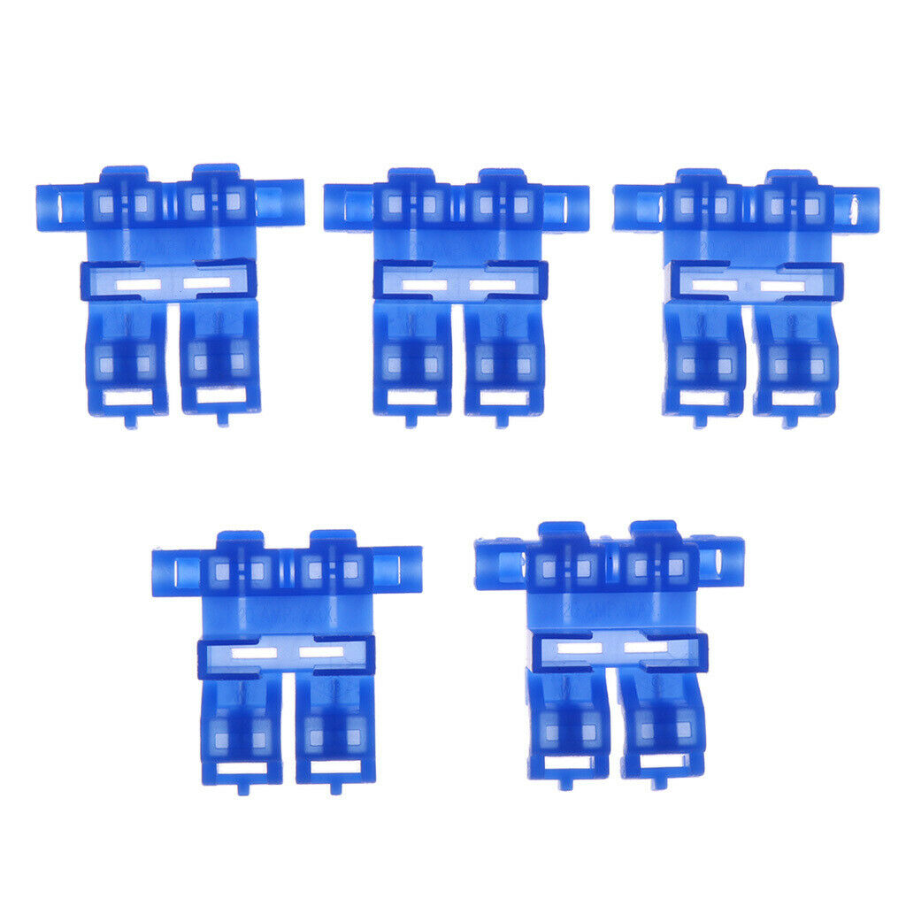 5 Pieces Self Stripping Inline ATC Standard Blade Fuse Tap Lock 20A