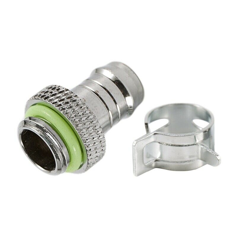 5Pcs Barb Fitting Water Cooling Radiator For G1/4 Chromed Copper Water-Cooled C3