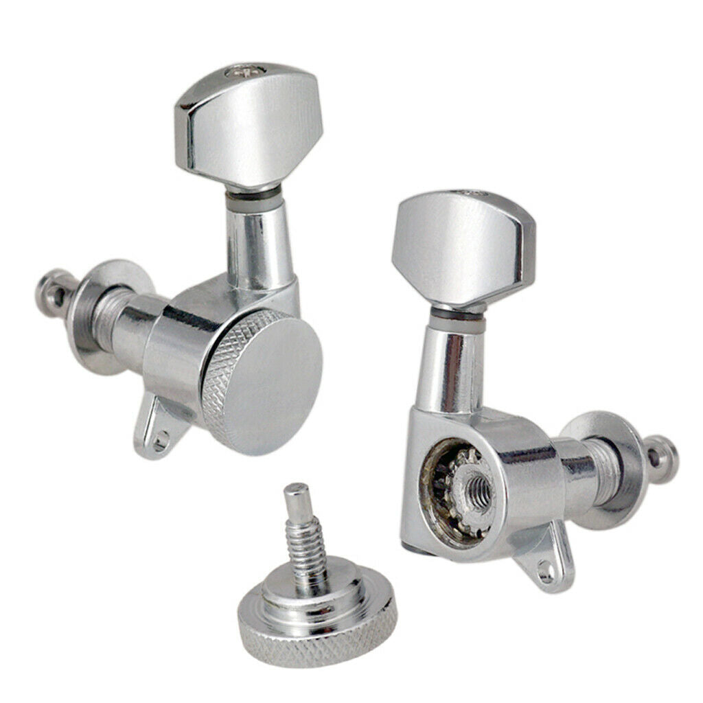 3L3R Electric Guitar Sealed Closed Tuning Pegs Machine Heads Knobs Accessory