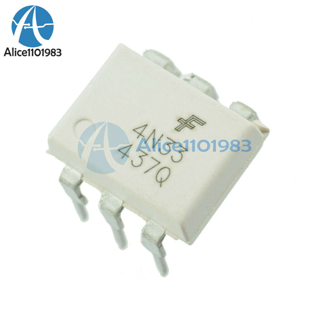 50PCS IC 4N33 FSC DIP6 PHOTO TRANSISTOR 4N33