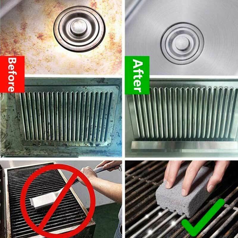 Shop-Story - Block Grill: Stone Pumice Cleaning For Barbecue And Kitchen