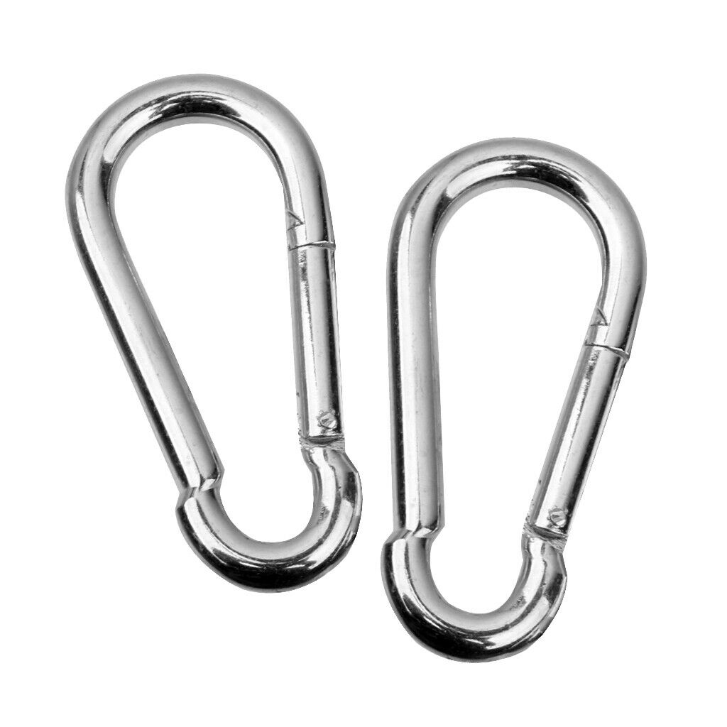 Swing Set Accessories - Quick Link Spring Clip, 1 Pair Stainless Steel Snap