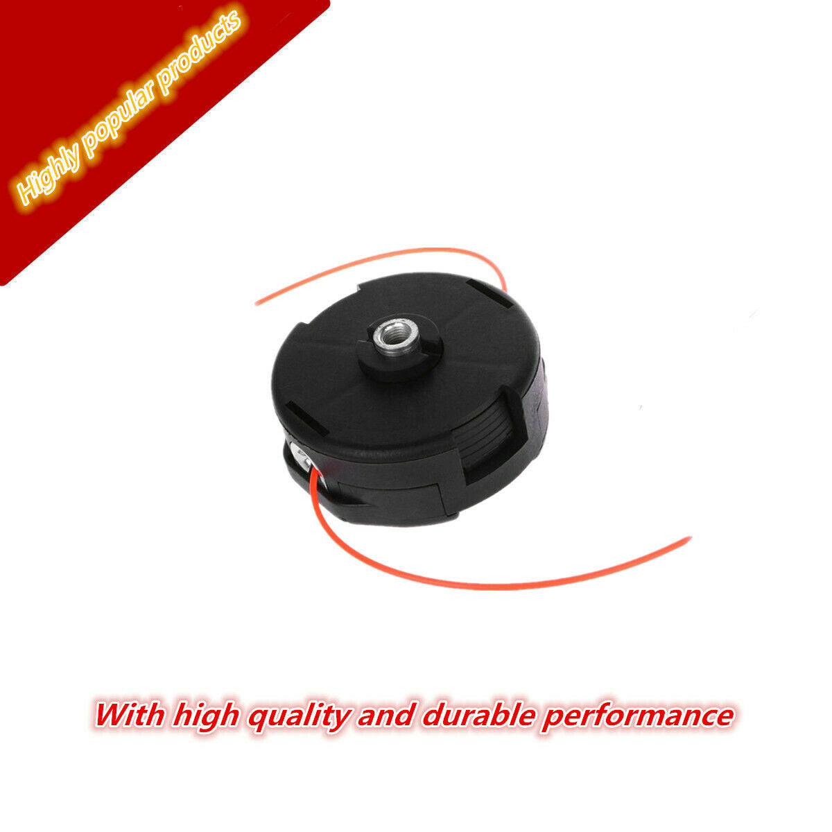 1 Pcs Equipped With 10,000 RPM MAX Convenient To Use Black String Trimmer Head