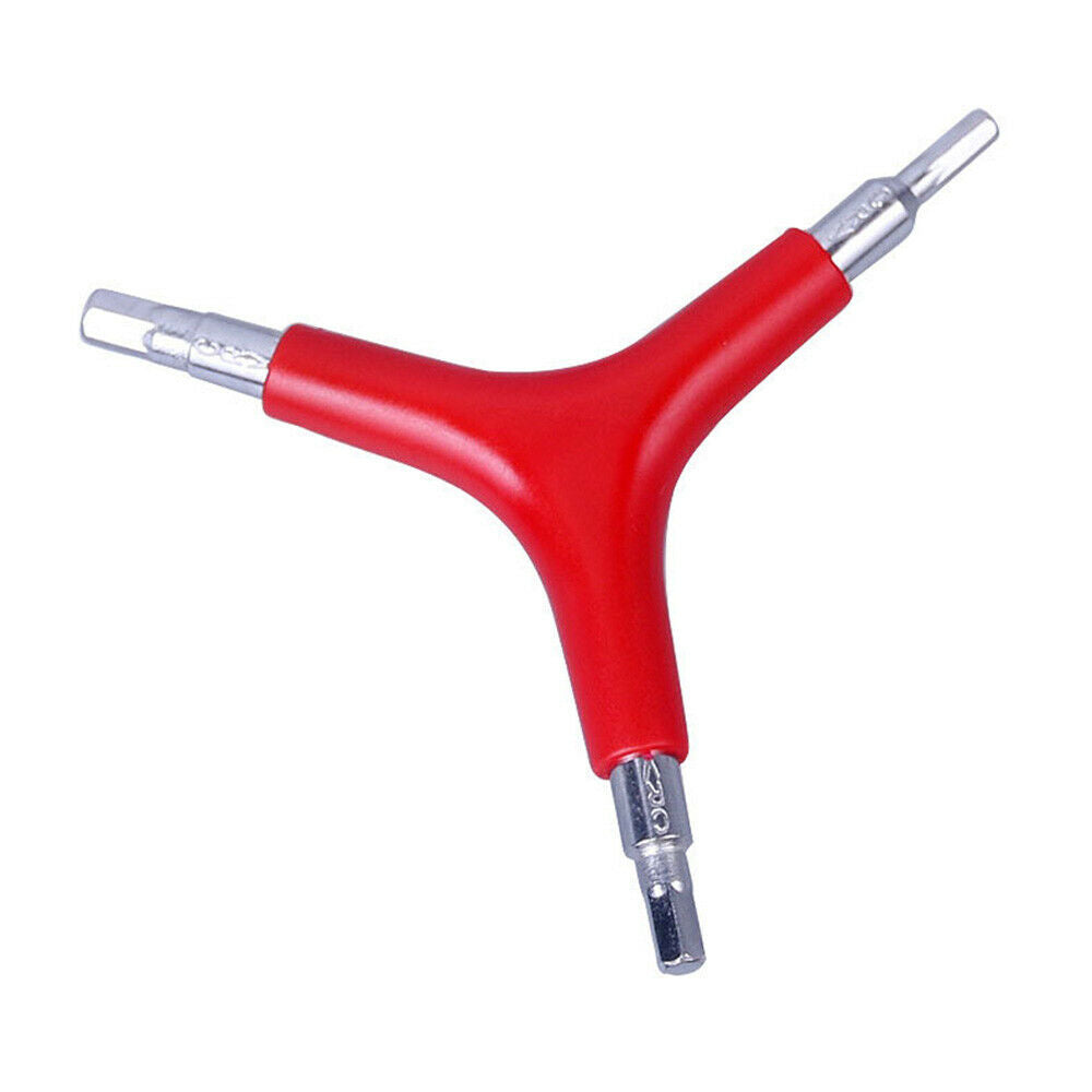 4/5/6mm Bike Bicycle Tools Y Type Hexagonal Wrench Allen Hex 3 Way Repair Acc