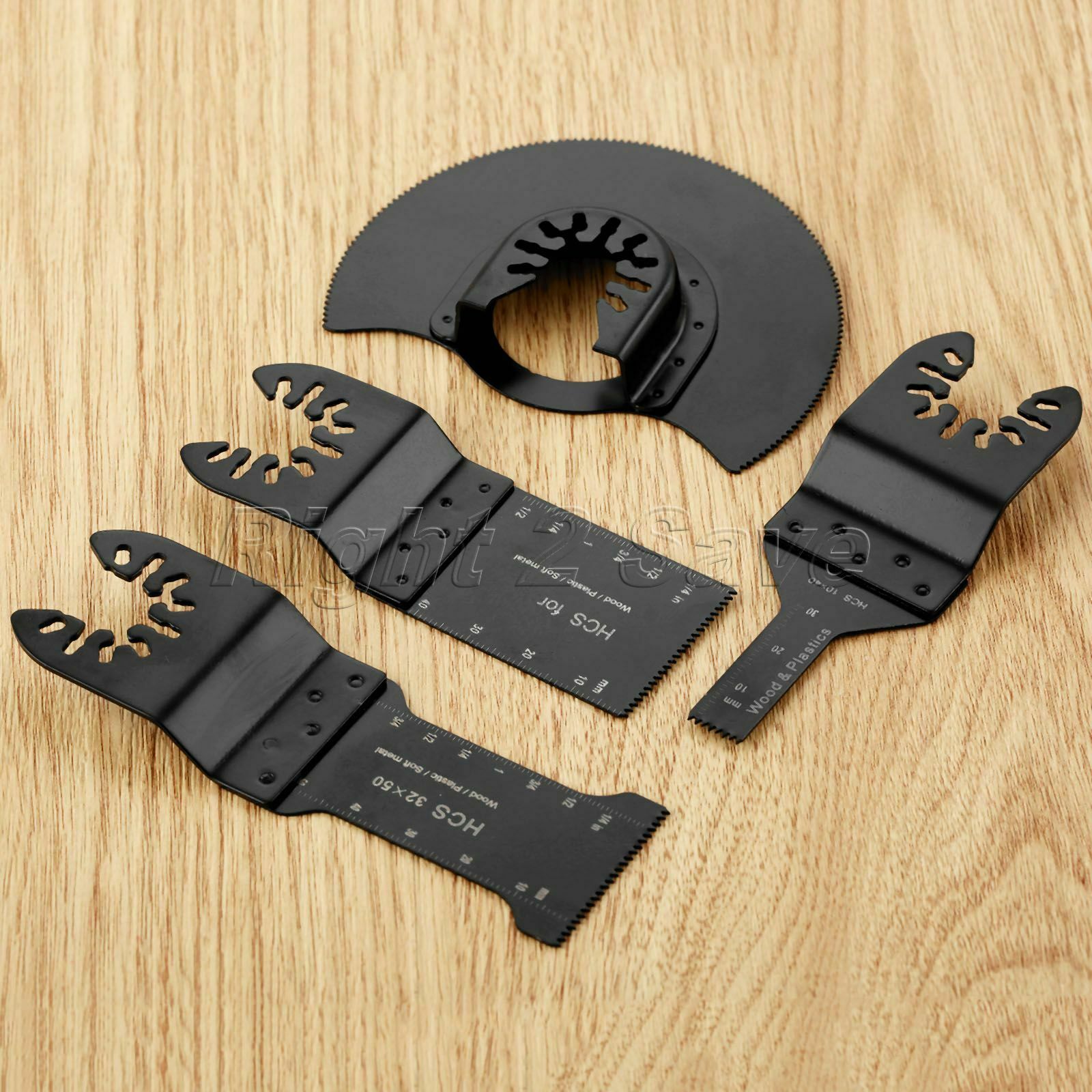 4pcs/set HCS Oscillating Multi Tool Saw Blades For Fein Multimaster Dewalt Bosch