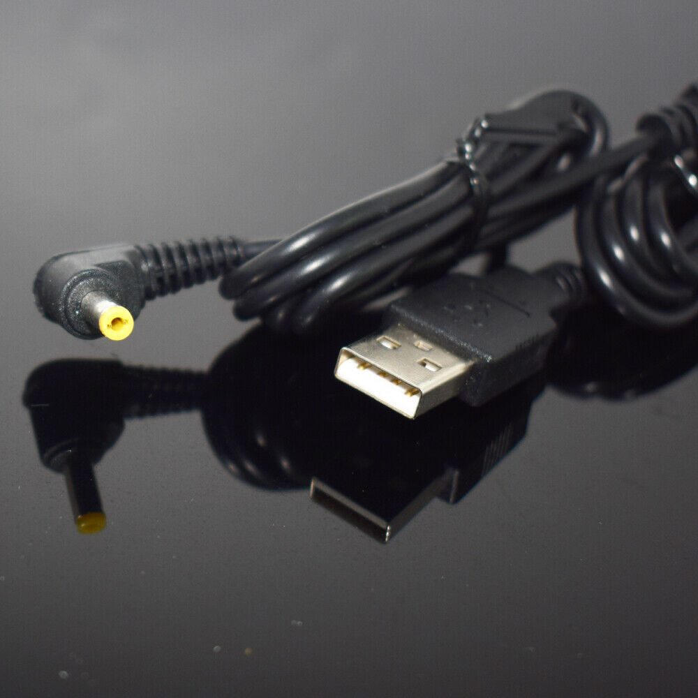 1pc 1M/3.3FT USB 2.0 A Male to Right Angle 4.0 x 1.7mm Male Power Charge Cable