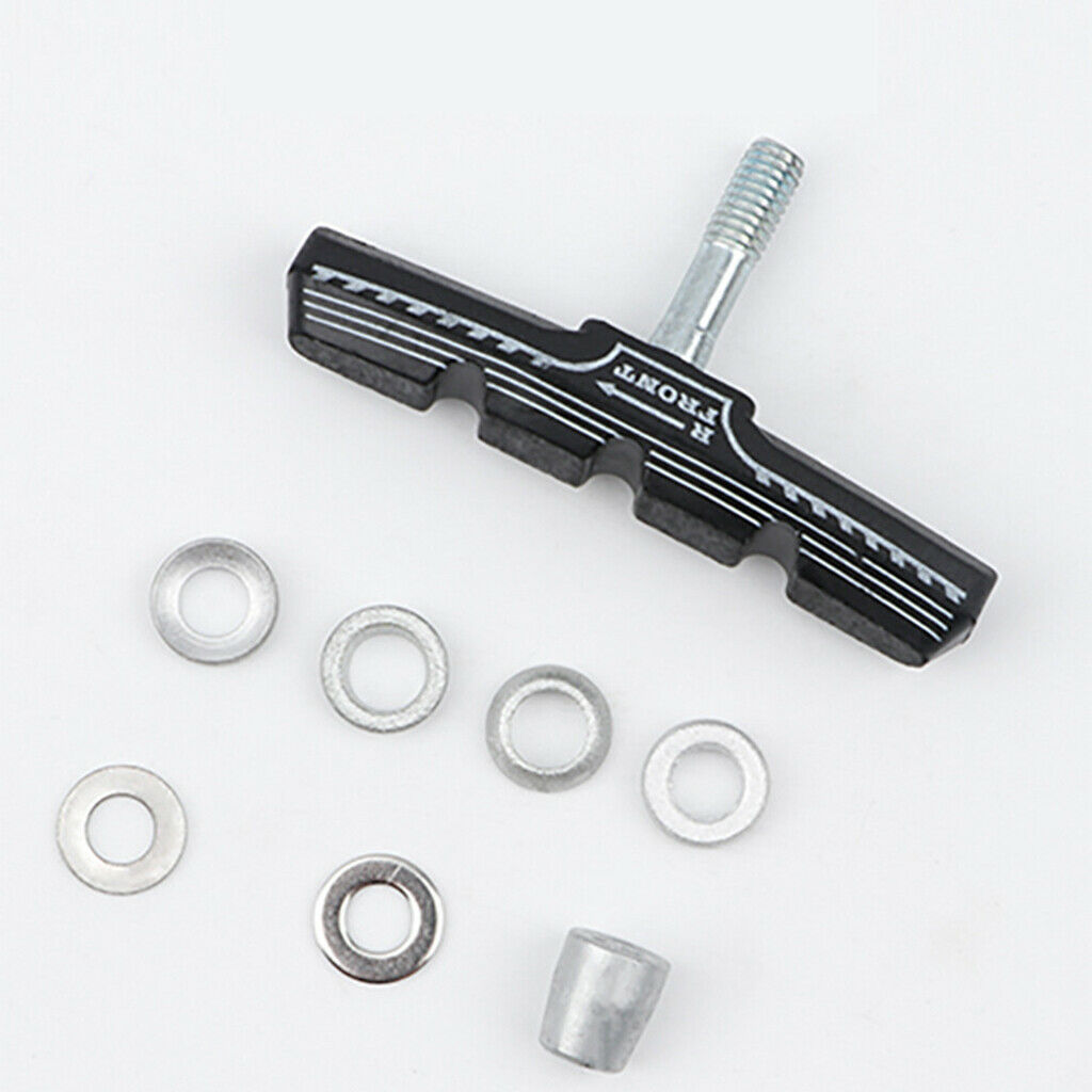 Rubber Bike V Brake Pad   Blocks Anti-Slip Durable Cycle Accessories