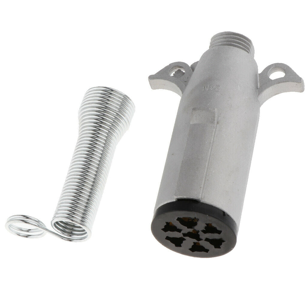 Trailer end plug 7 pin RV plug, light plug for cable wire