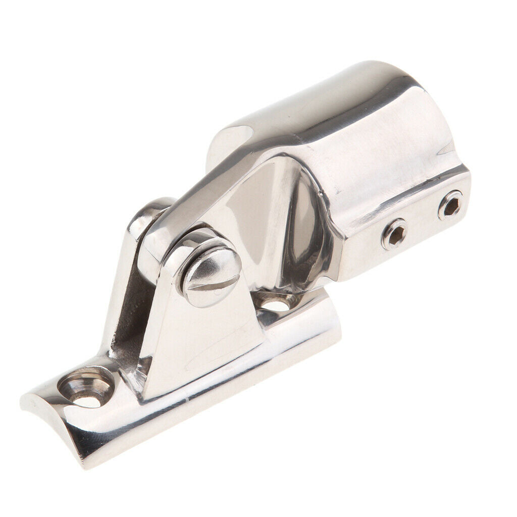 Bimini Cover Top Eye End Caps Fitting Hardware 1" Marine 316 Stainless Steel