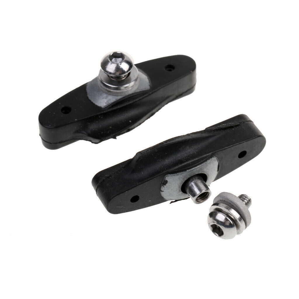 4 Pair Durable Road Mountai Bike Brake Pads Fixed Gear Bicycle V Brake Gear