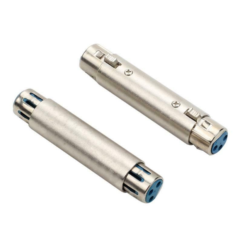 Mic Adapter Connector XLR Female To XLR Female Connectors