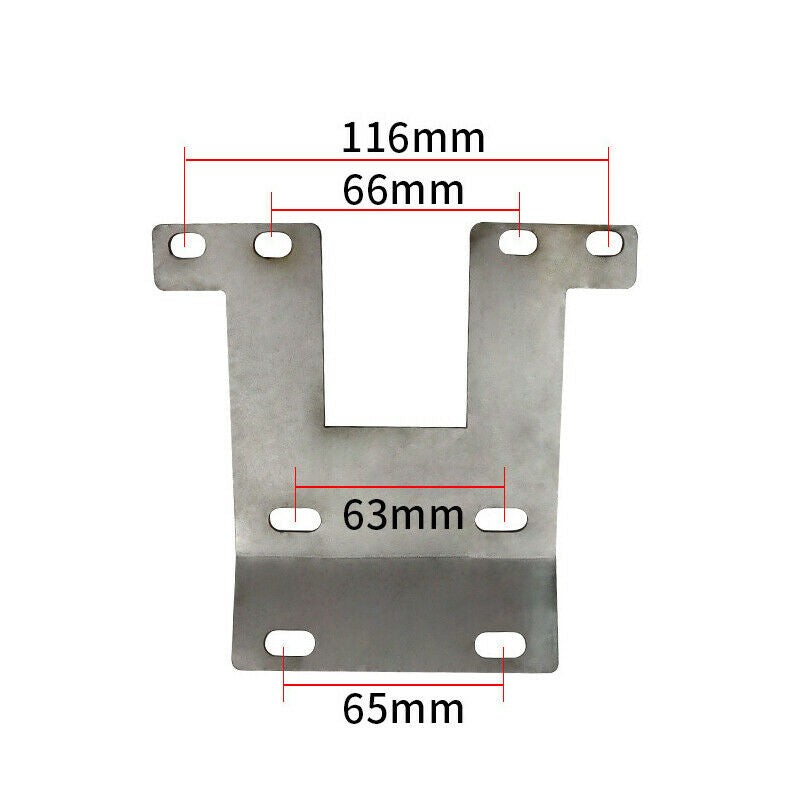 Motorcycle Refit Front Wheel Fender Water Baffle Cover Plate Mudguard Protective