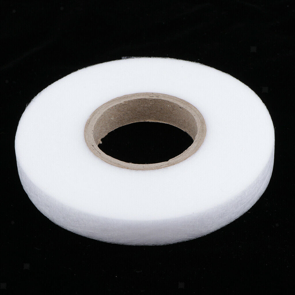2 Roll Fabric Fusing Tape Adhesive Hem Tape for Window Curtains Cloths