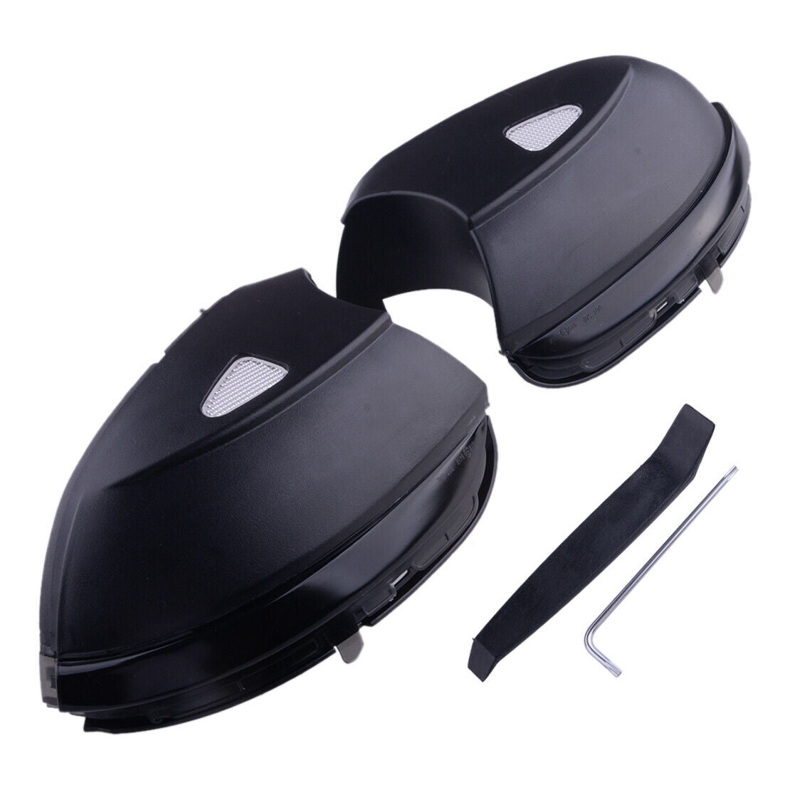 2pcs LED Sequential Side Mirror Indicator Light Fit for VW Passat B7 CC Eos