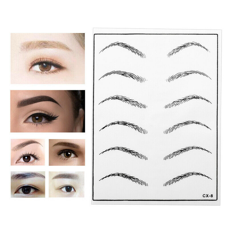 Practical Makeup Microblading Eyebrow Tattoo Kit Pen Needle Paste Skin RulerBDA