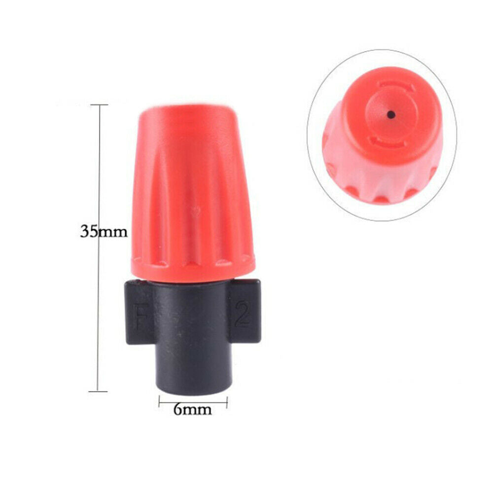10Pcs DIY Micro Drip Irrigation Plant Self Watering Garden Hose Sprinkler Nozzle