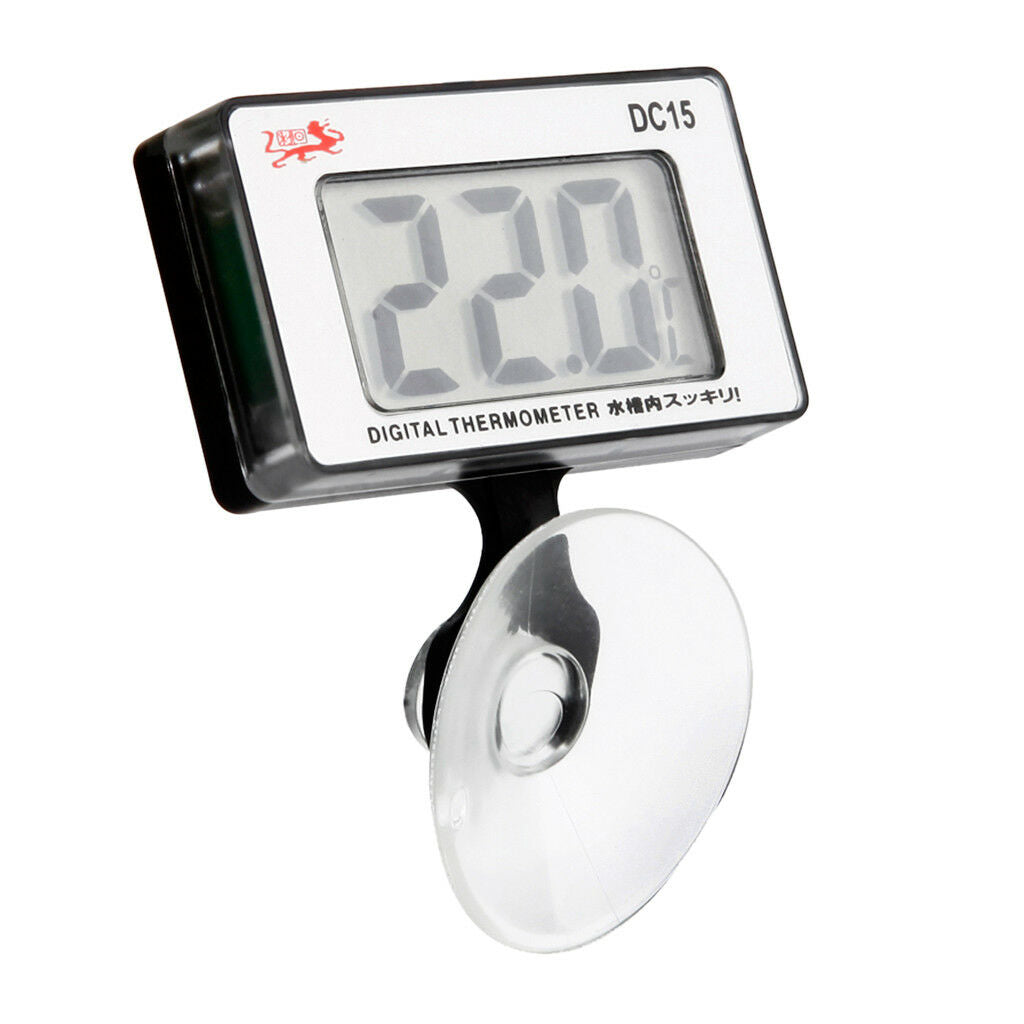 Sucker Type LCD Digital Submersible Thermometer for   Tank Aquarium
