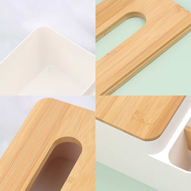 Multi-function Control Organizer Practical Tissue Box Home Cosmetic Storage _AU