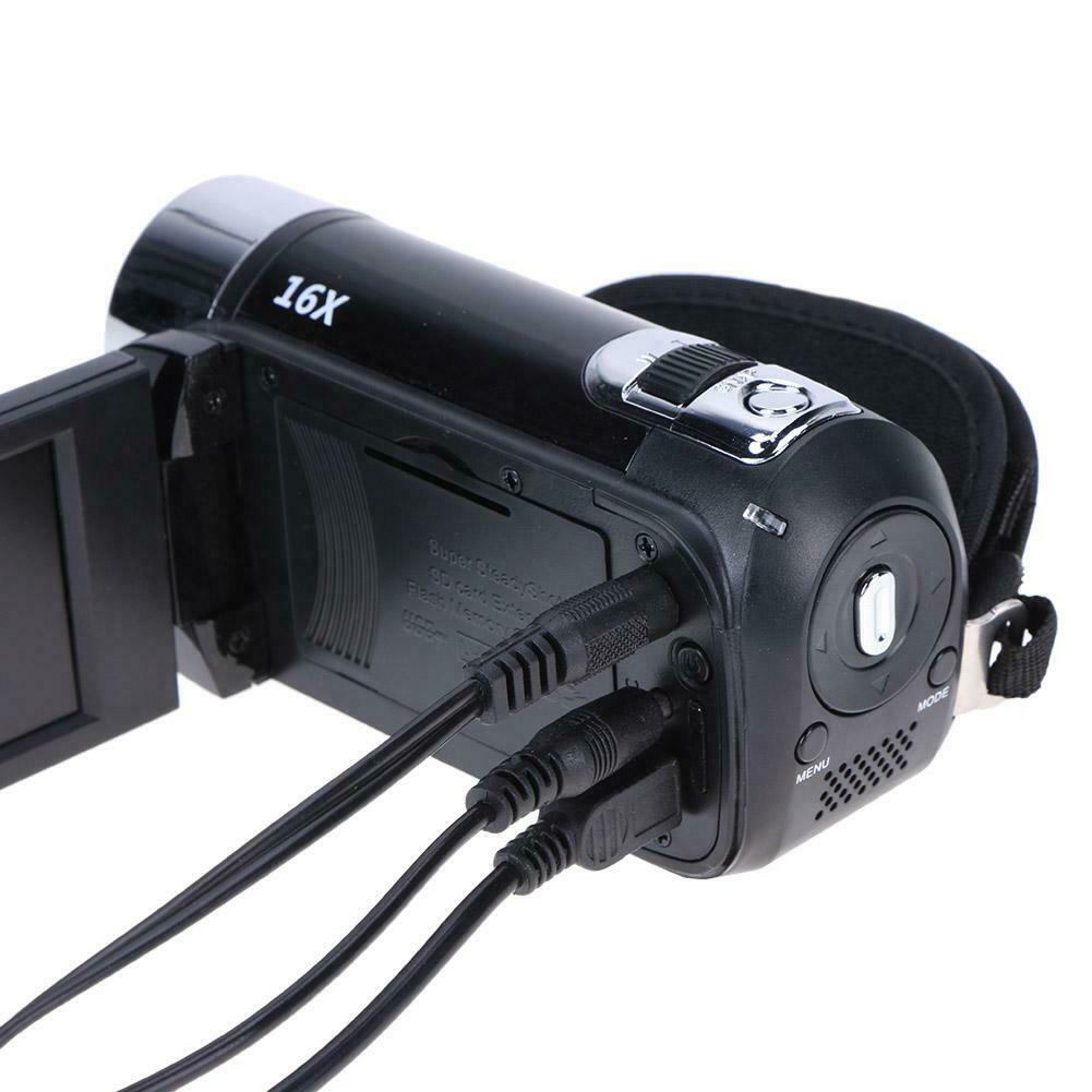 2.7" Full HD 1080P 32GB 16x Zoom Camcorder DV Cams SD/SDHC Digital Video Camera