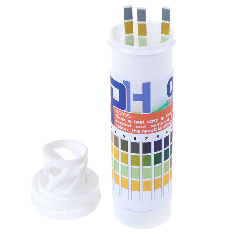 150 Strips Bottled PH Test Strip Full Range 0-14 pH Acidic Alkaline Indicator SJ