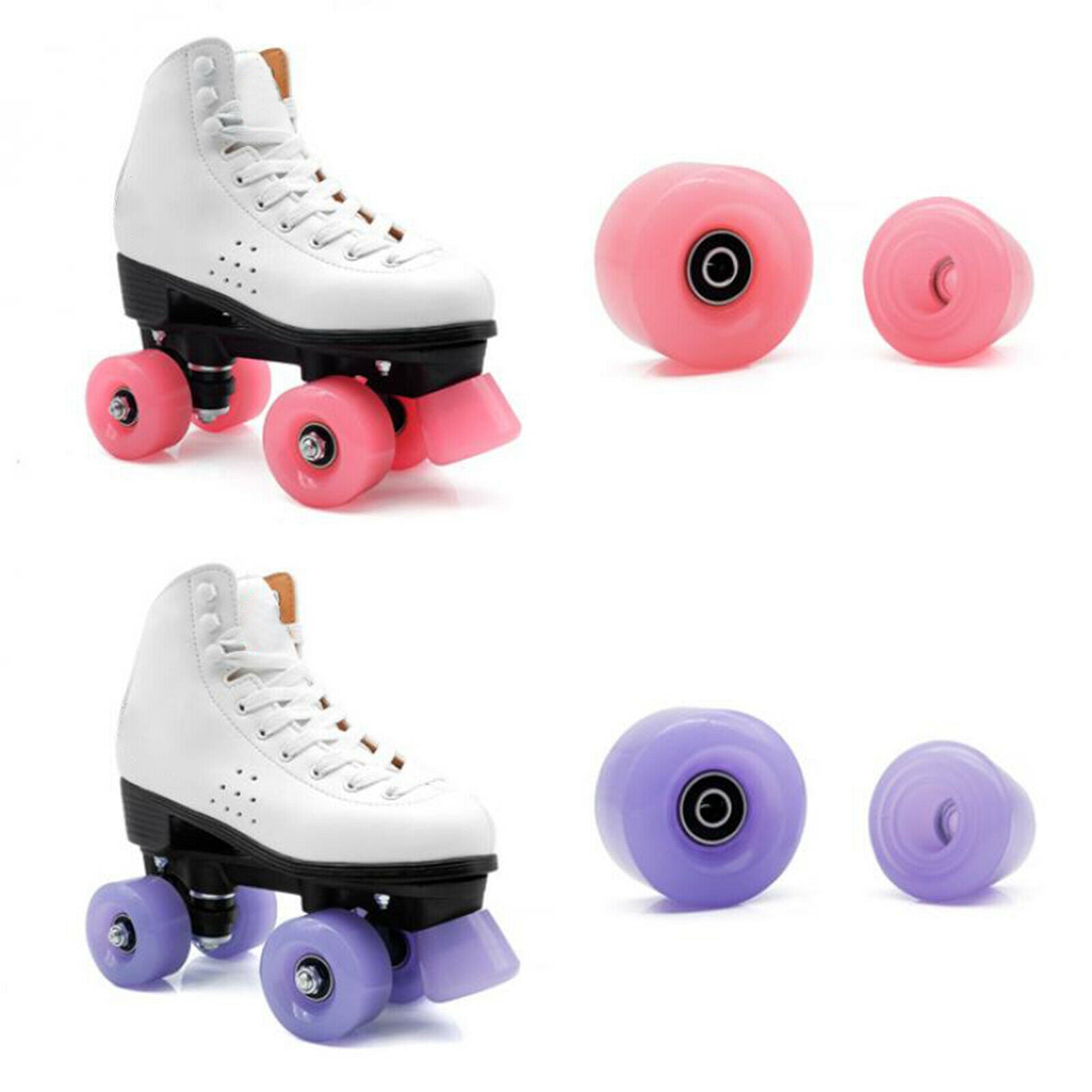 2pcs Skates Top Stopper Skate Brake Block Stopping Pads Accessories Purple