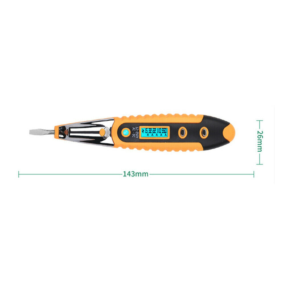 Led Digital Display Electric Pen Electrician Induction Tester Zero Live Wire Tes