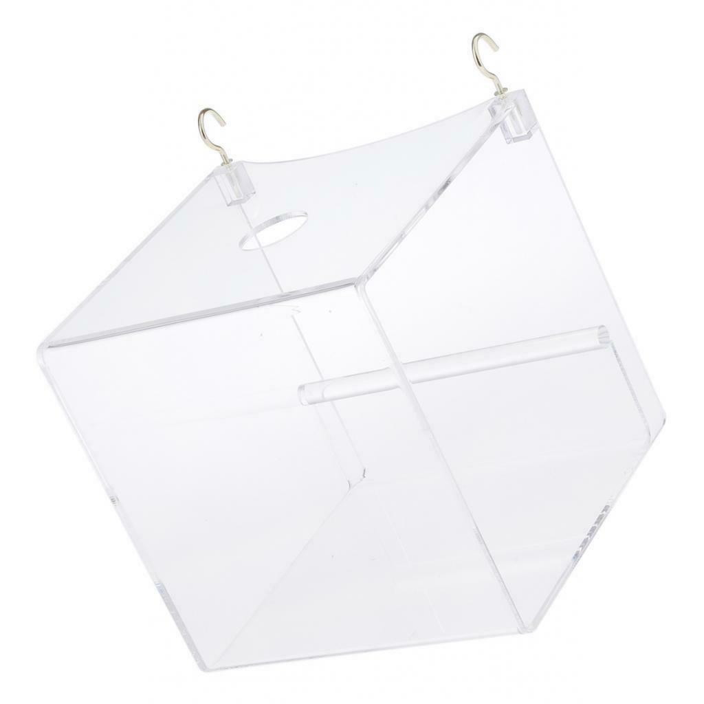 New 1pcs Bird Water Bathtub for Hanging Bowl for Birds, Parrots, Parakeets