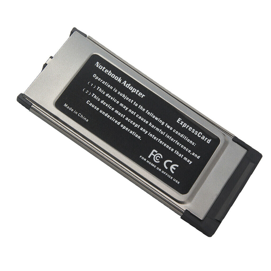 34mm/54mm Express Card to 2 Port USB 3.0 Adapter Converter for Laptop
