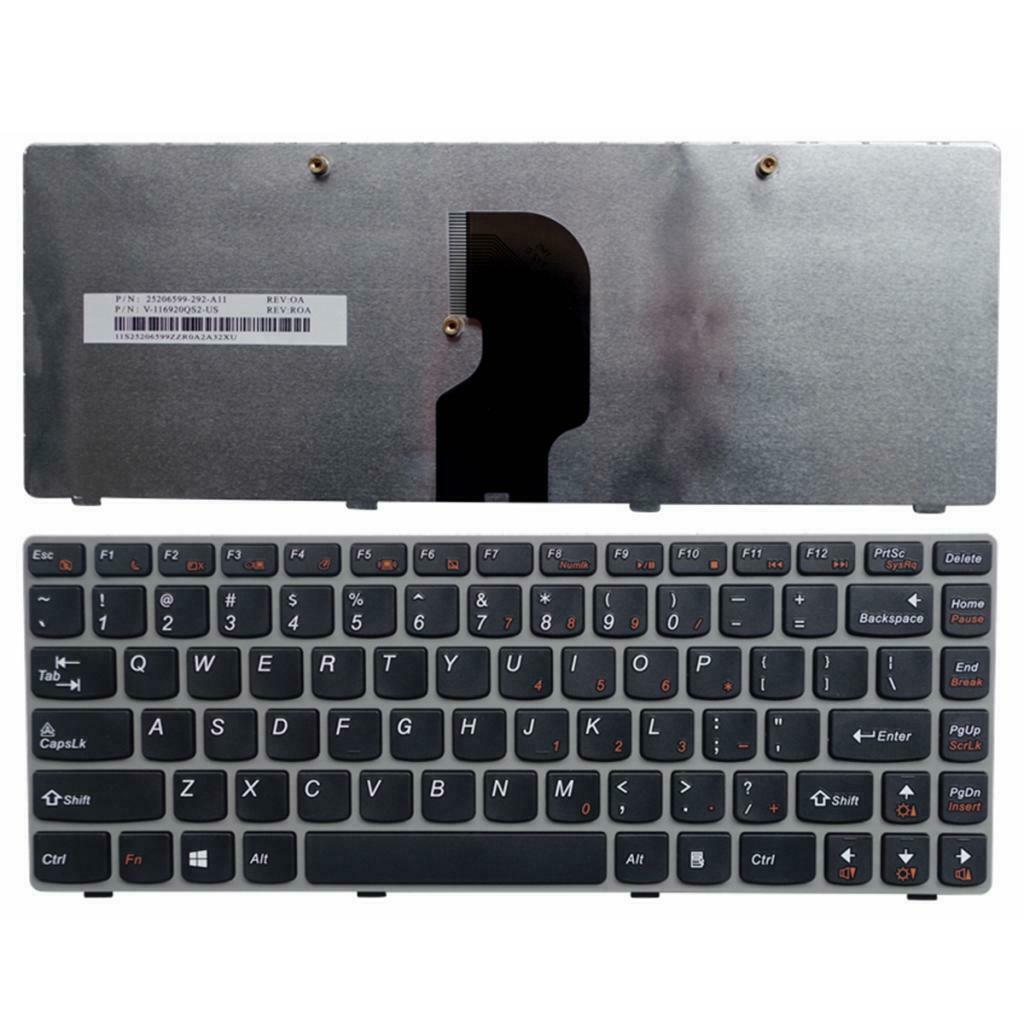 Plastic Laptop Keyboard Replacement Part Accessory For Lenovo Z460A Z465