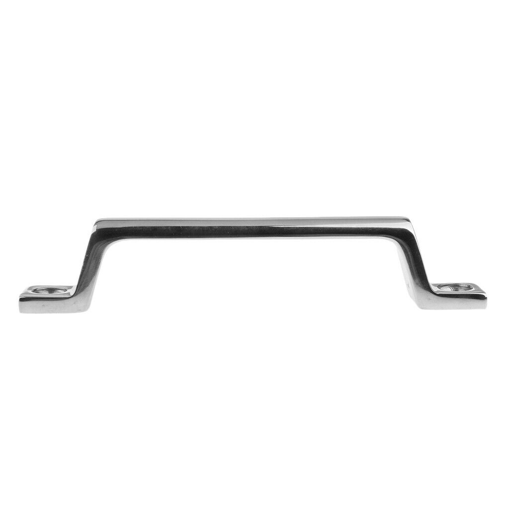 2x Boat 316 Stainless Steel 6.3" Grab Handle Handrail Polished Surface
