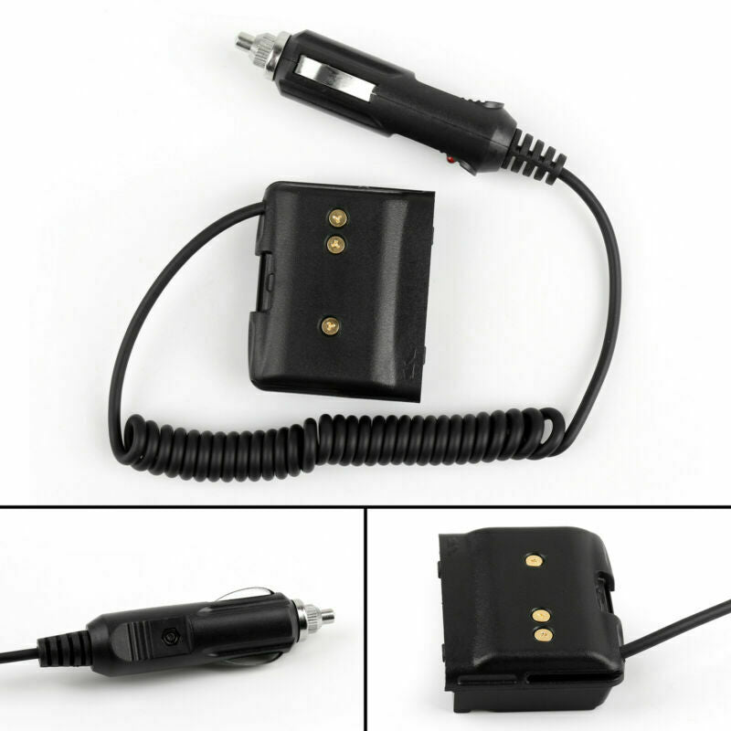 5x Car Charger Battery Eliminator Adapter For Yaesu VX-7R VX-6R VX-5R Radio BS5