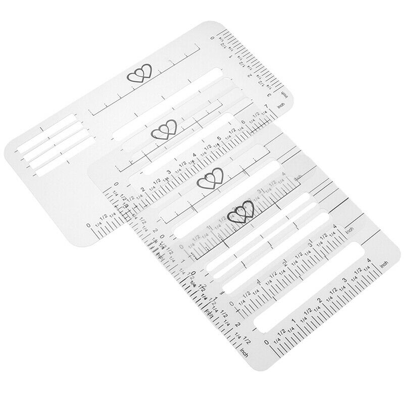 4Pcs Craft Addressing Guide Notebook Letter Envelope Stencil Set Templates Ru SJ