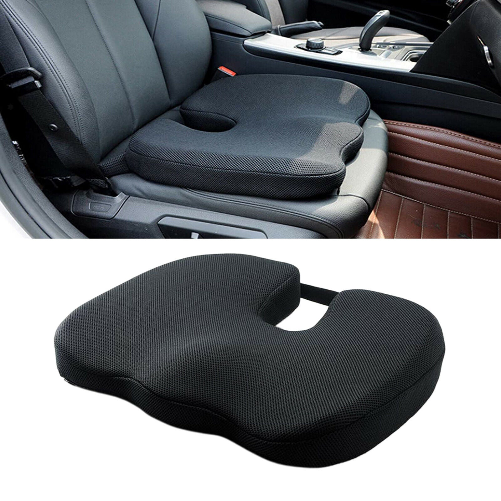 Office Computer Chair Seat Cushion Pillow Memory Foam Car Coccyx Seat Pillow