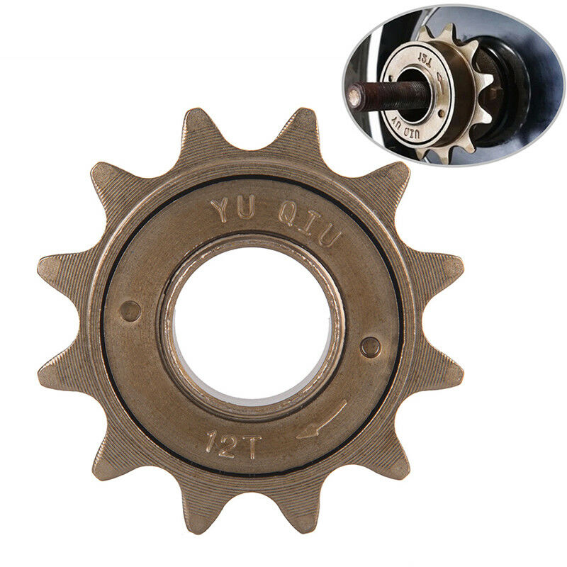 12T Teeth Single Speed Freewheel Sprocket Gear Bicycle Accessories Freewheel BDA