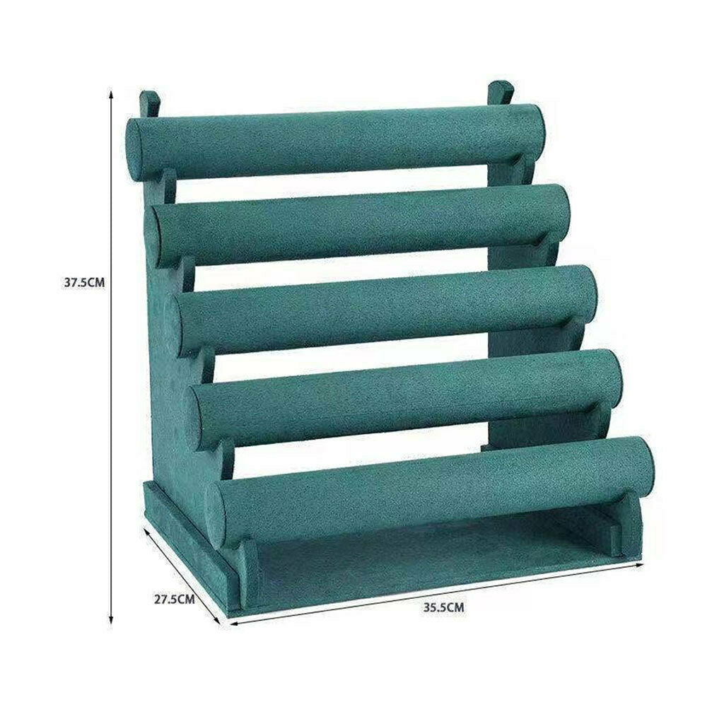 Jewelry Organizer with 5 Tier Rack Bracelet Holder for Bracelet Men Women