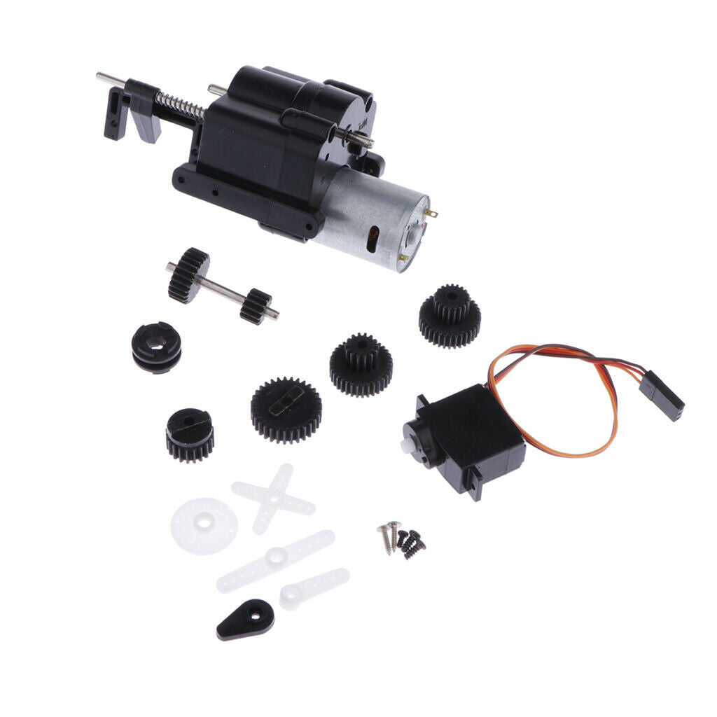 RC Speed Changing Gear  Metal Gear RC Car Upgrade Parts White Accs
