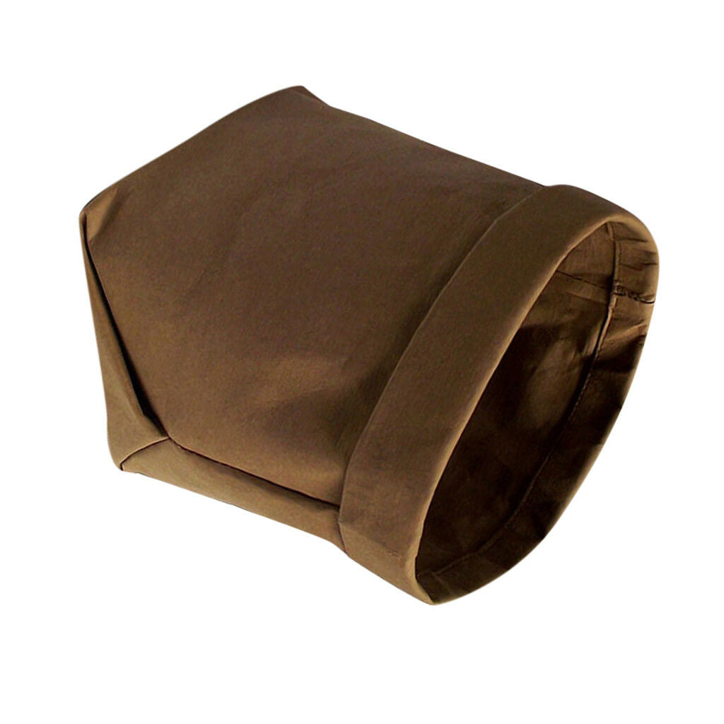 Washable Kraft Paper Bag Home Desk Plant Flowers Pot Holder Pouch Bags M