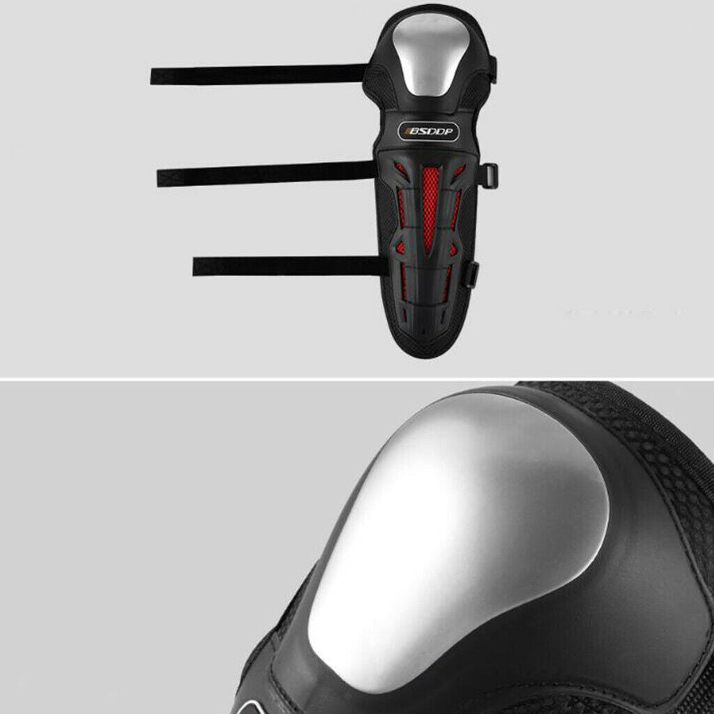 Black Outdoor Cycling Skateboard Elbow Knee Pads Safety Protective Gear