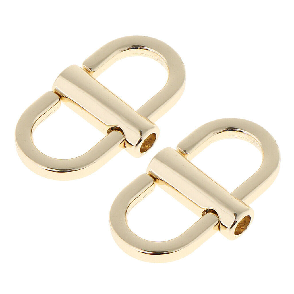 2x Metal Adjustable Bag Buckle Bag Shoulder Purse Repair Accessories New