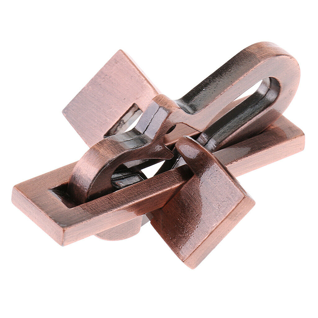 Creative Alloy Key Lock Puzzle Metal Brain Teaser Keys Puzzles for Trick